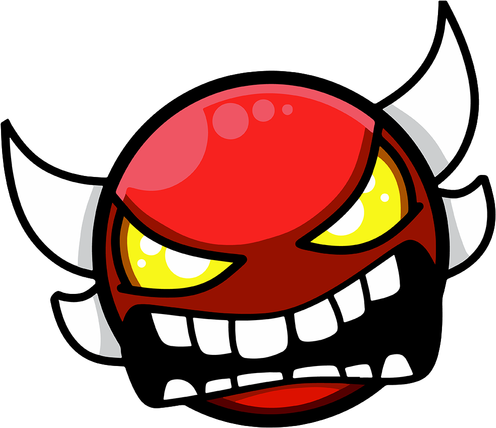 Download HD kerpodraw On Twitter Geometry Dash Demon Face Download HD kerpodraw On Twitter Geometry Dash Demon Face