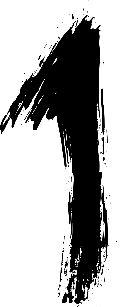 Free Download - Monochrome (397x981), Png Download