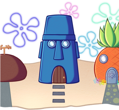 Conch Street - Cartoon (400x400), Png Download