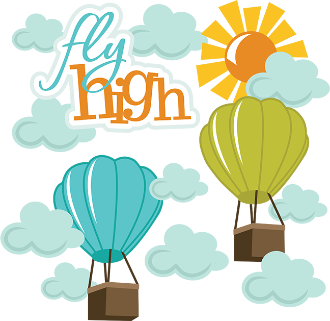 Hot Air Balloon Clipart File - Clipart Hot Air Balloon Png (648x629), Png Download