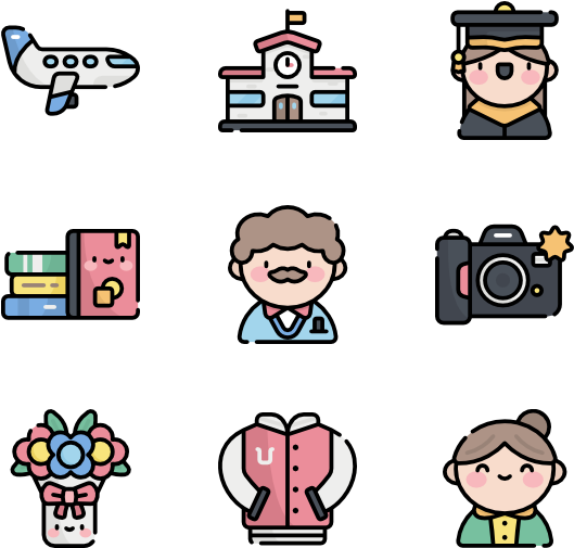 Graduation - Clip Art (600x564), Png Download