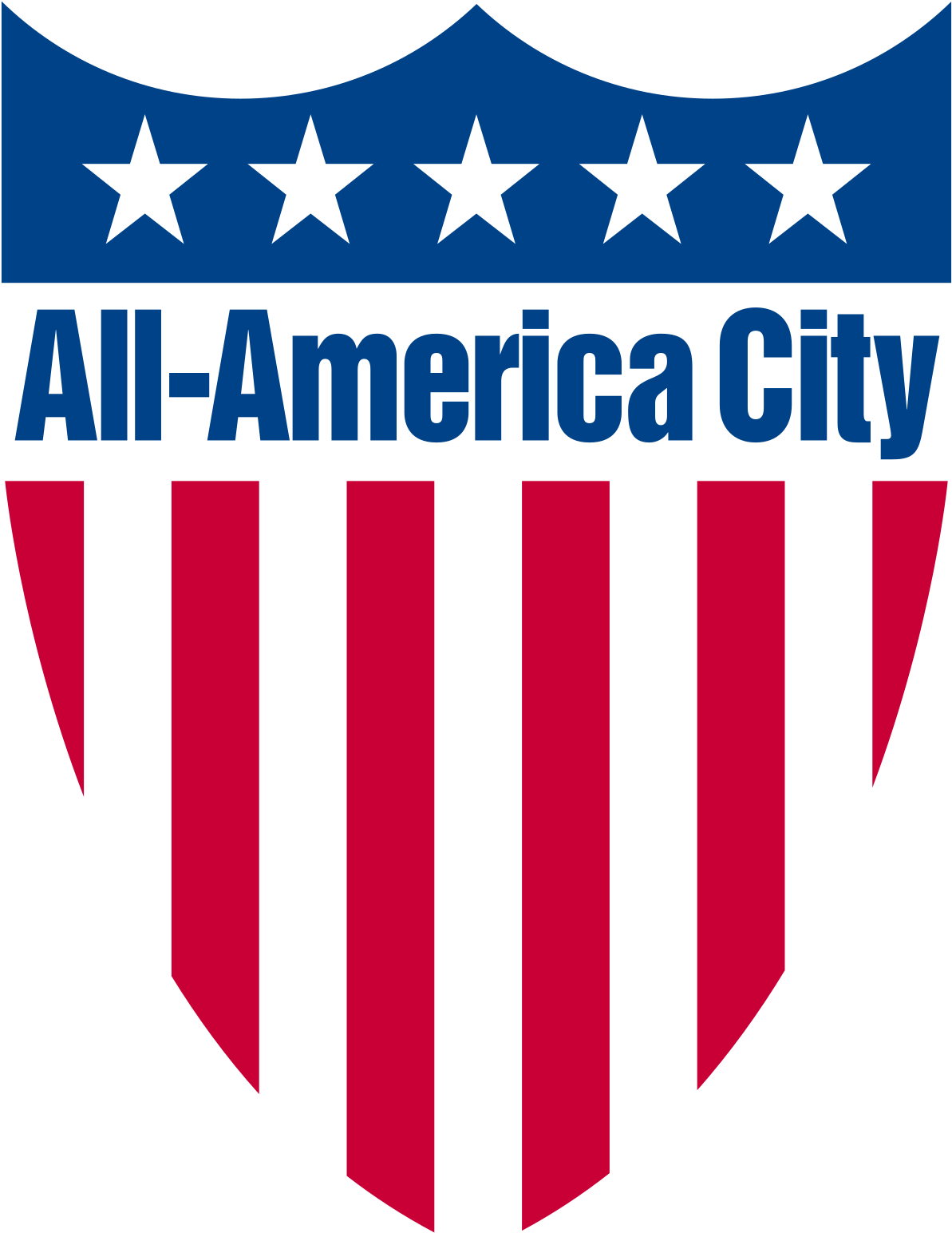 All America City Logo (1200x1551), Png Download