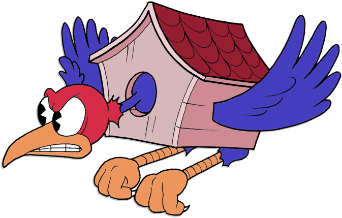 Birb House - Wally Warbles (700x437), Png Download