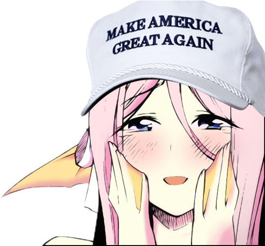 Picture - Make America Great Again Hat Donald Trump 2016 Republican (548x496), Png Download