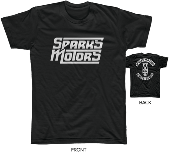 Sparks Motors Crew Shirt - Diesel Brothers T Shirt Uk (600x495), Png Download