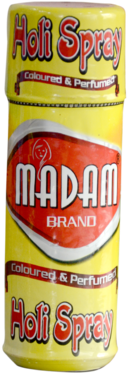 Madam Holi Spray - Chewing Gum (331x500), Png Download