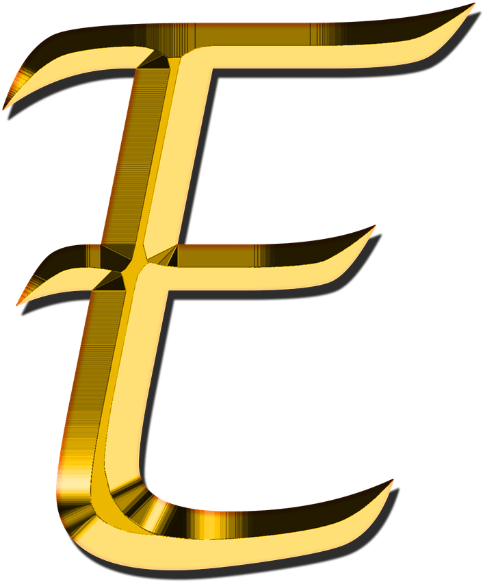 Capital Letter E Png - Letter E Png (1271x1280), Png Download