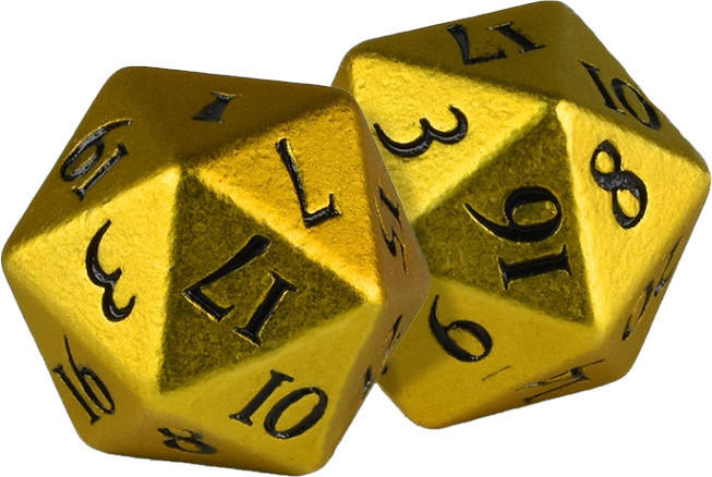 Ultra Pro D20 Dice Set Heavy Metal Yellow - Ultra-pro D20 Dice Set: Heavy Metal - Bumblebee (2) (653x438), Png Download