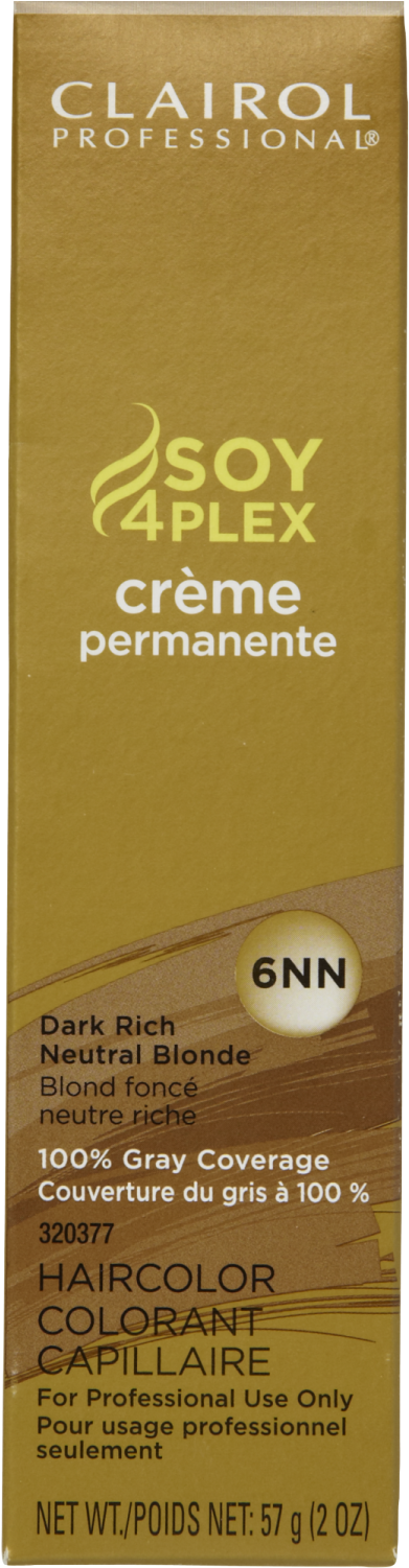 Clairol Professional 6nn Dark Rich Neutral Blonde Premium - Clairol Premium Creme #6rn Dk.red-neut Bld (1500x1500), Png Download
