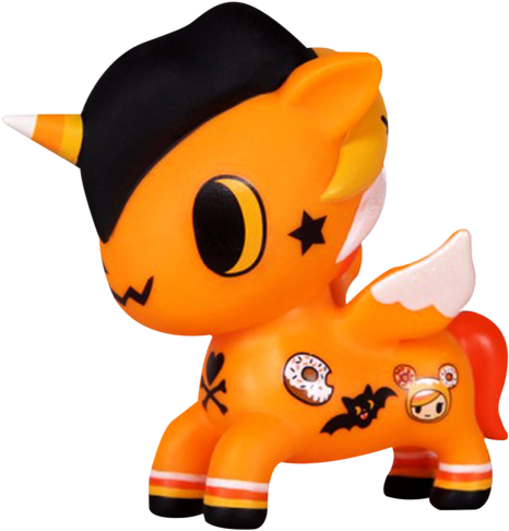 Tkdk Halloween 2016 Unicorno - Tokidoki Halloween Unicorno 5 Inch Vinyl Toy (600x600), Png Download