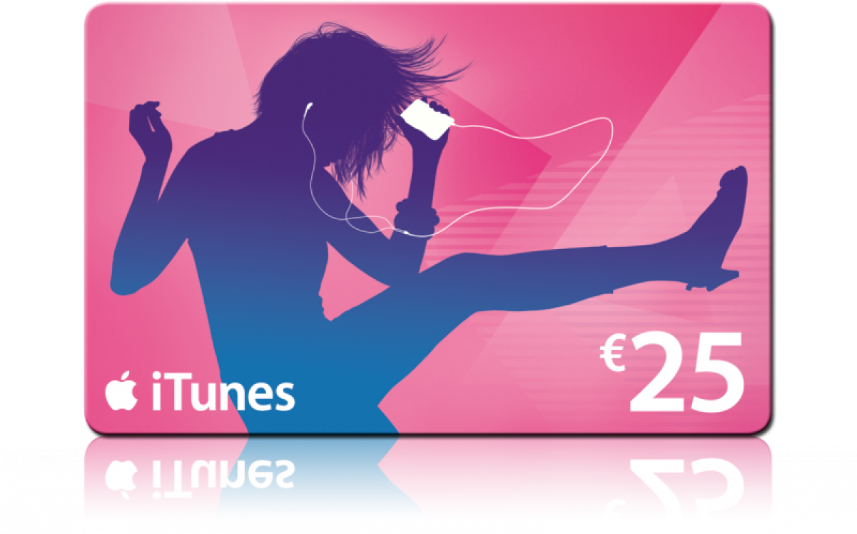 Itunes Gift Card Png Photo - Itunes Gift Card 40 (1200x1200), Png Download