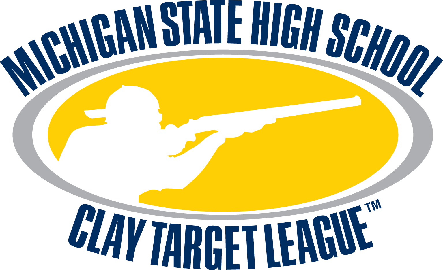 Mi Clay Target Logo Correct Colors - Michigan State High School Clay Target League (1535x937), Png Download