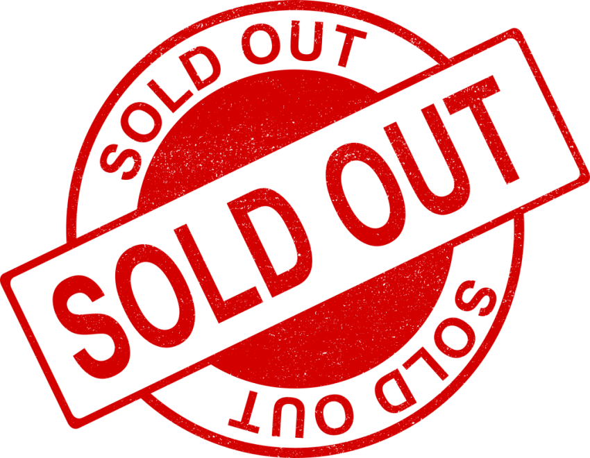 Transparent Sold Out Png (850x660), Png Download