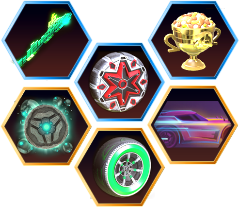 Img 9123 - Schedule - Twitch - Tv/rocketleague - Rocket League Twitch Rewards (513x453), Png Download