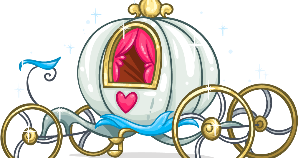 Carriage Clipart At Getdrawings - Cinderella Carriage Clipart (1024x538), Png Download