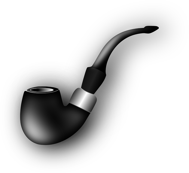 Pipe, Smoking, Smoke, Tobacco, Ash, Smell - 100 Foto Cwok Make Vape (640x575), Png Download
