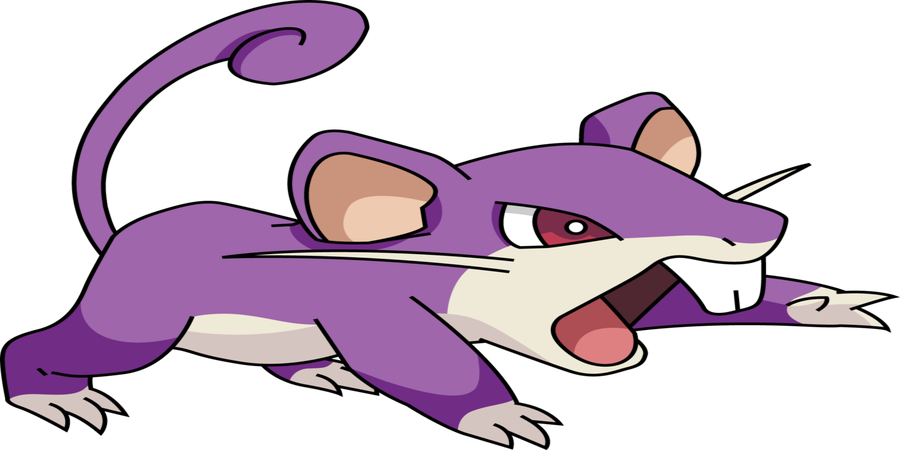 Pokemon Go - Pokemon Go Rattata Png (900x450), Png Download