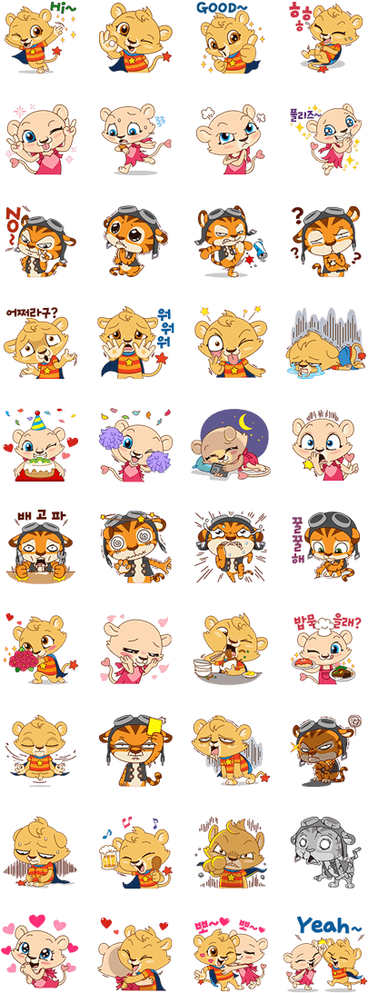 Lenny & Friends - Sticker (420x1121), Png Download