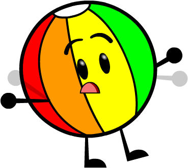 Beach Ball - Object Trek Beach Ball (389x360), Png Download