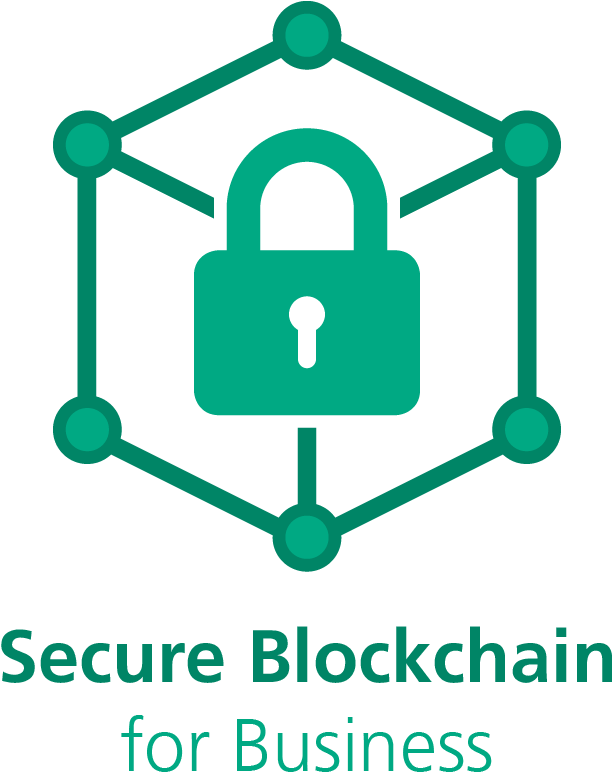 Download Logo Secure Blockchain For Business - Vector Graphics (672x801), Png Download