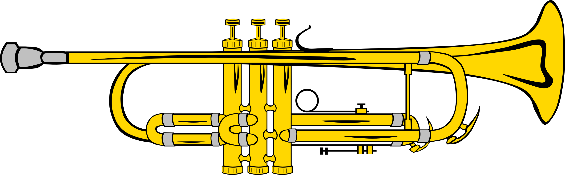 Download Big Image - Trumpet Clip Art - HD Transparent PNG - NicePNG.com