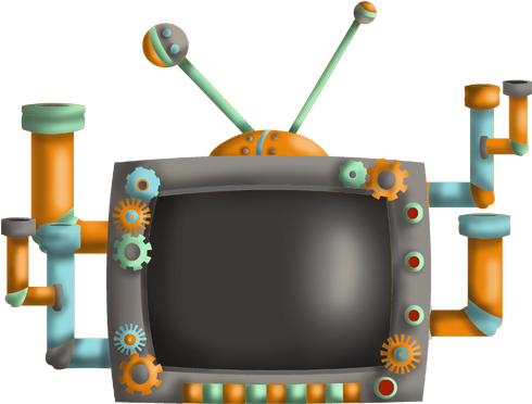 Television Set (500x500), Png Download