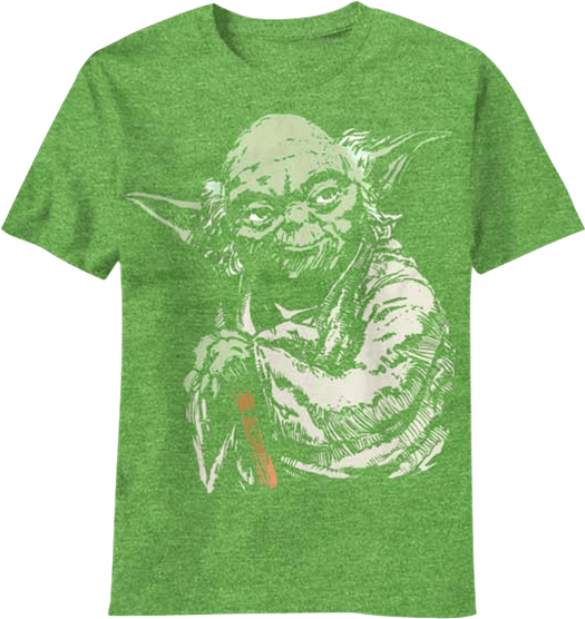 Master Of The Force Yoda T-shirt - Star Wars 60 Cupcake Cases (555x555), Png Download