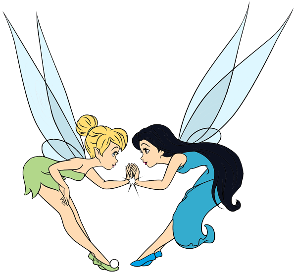 Fairy Clipart Tinkerbell - Silvermist (600x551), Png Download