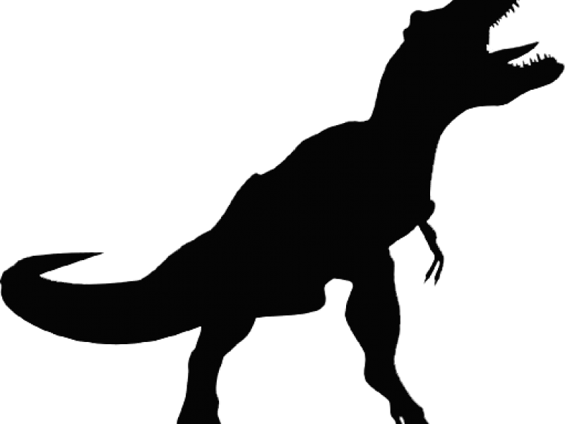 Suciasaurus Silhouette Large - Dinosaur Silhouette T Rex (800x600), Png Download