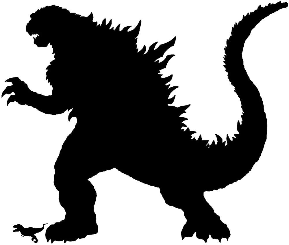 T-rex Vs - Godzilla - Black Maria Pacific Rim 2 (1000x848), Png Download
