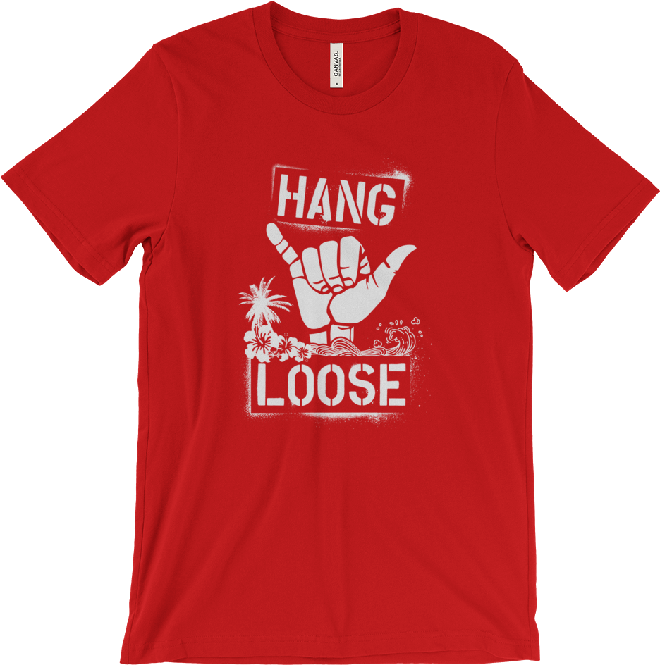 Hang Loose T-shirt Red - Right Wing Death Squad Shirt (1000x1000), Png Download
