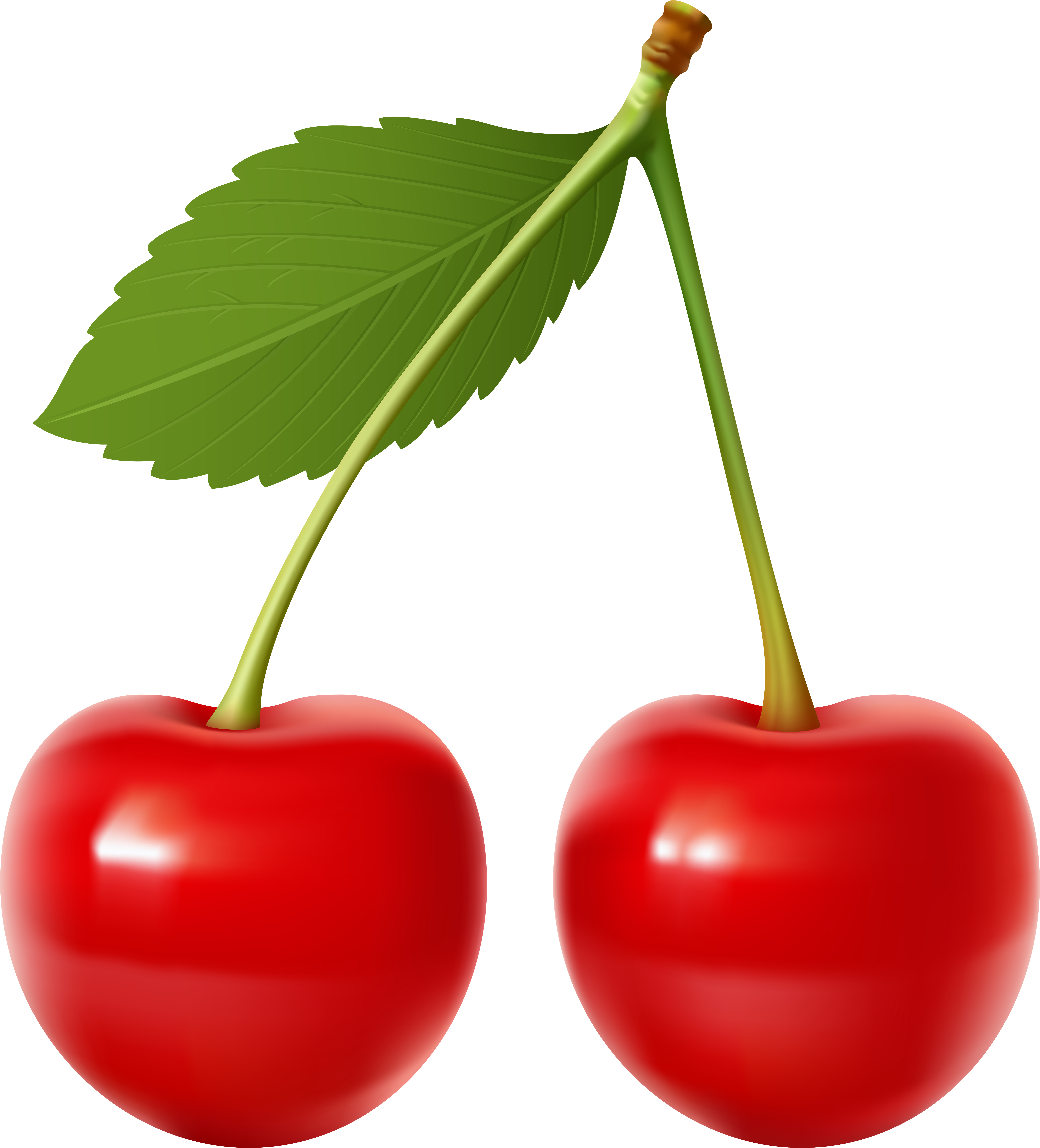 Cherry Clipart Png (7307x8000), Png Download