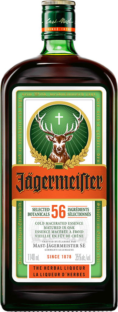 Jagermeister - Jagermeister 4 Litre (389x1024), Png Download