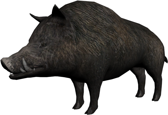 Wilbur The Boar - Gordo Red Dead (640x480), Png Download