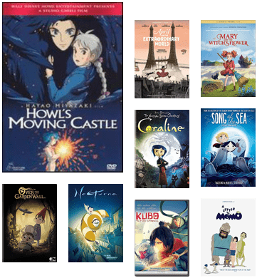 Disney Howl's Moving Castle (dvd) (436x435), Png Download
