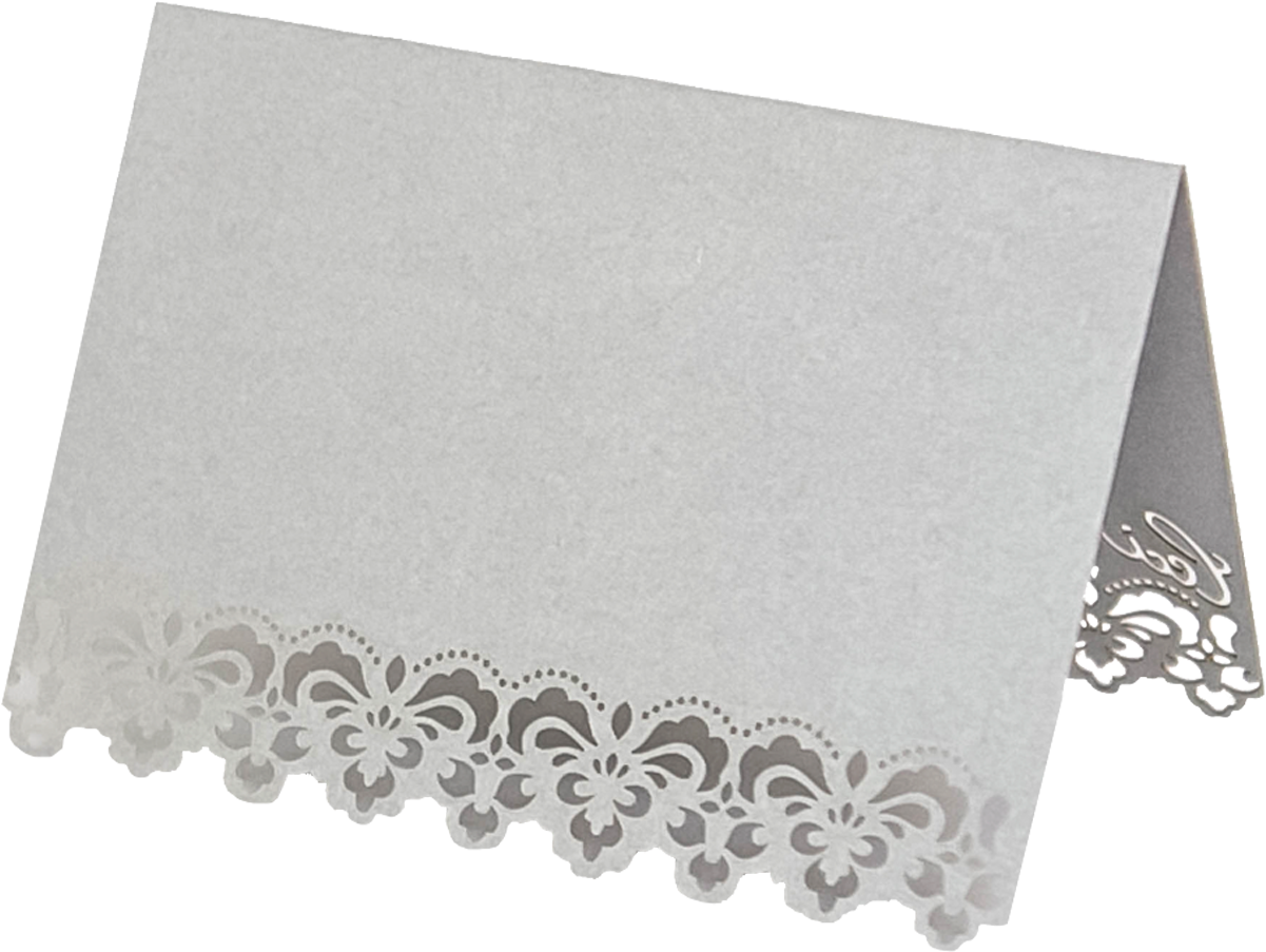 Lace Place Cards - Lace (1200x1200), Png Download