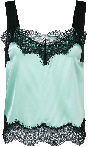 Lace Trim Camisole - Pinko Топ (500x500), Png Download