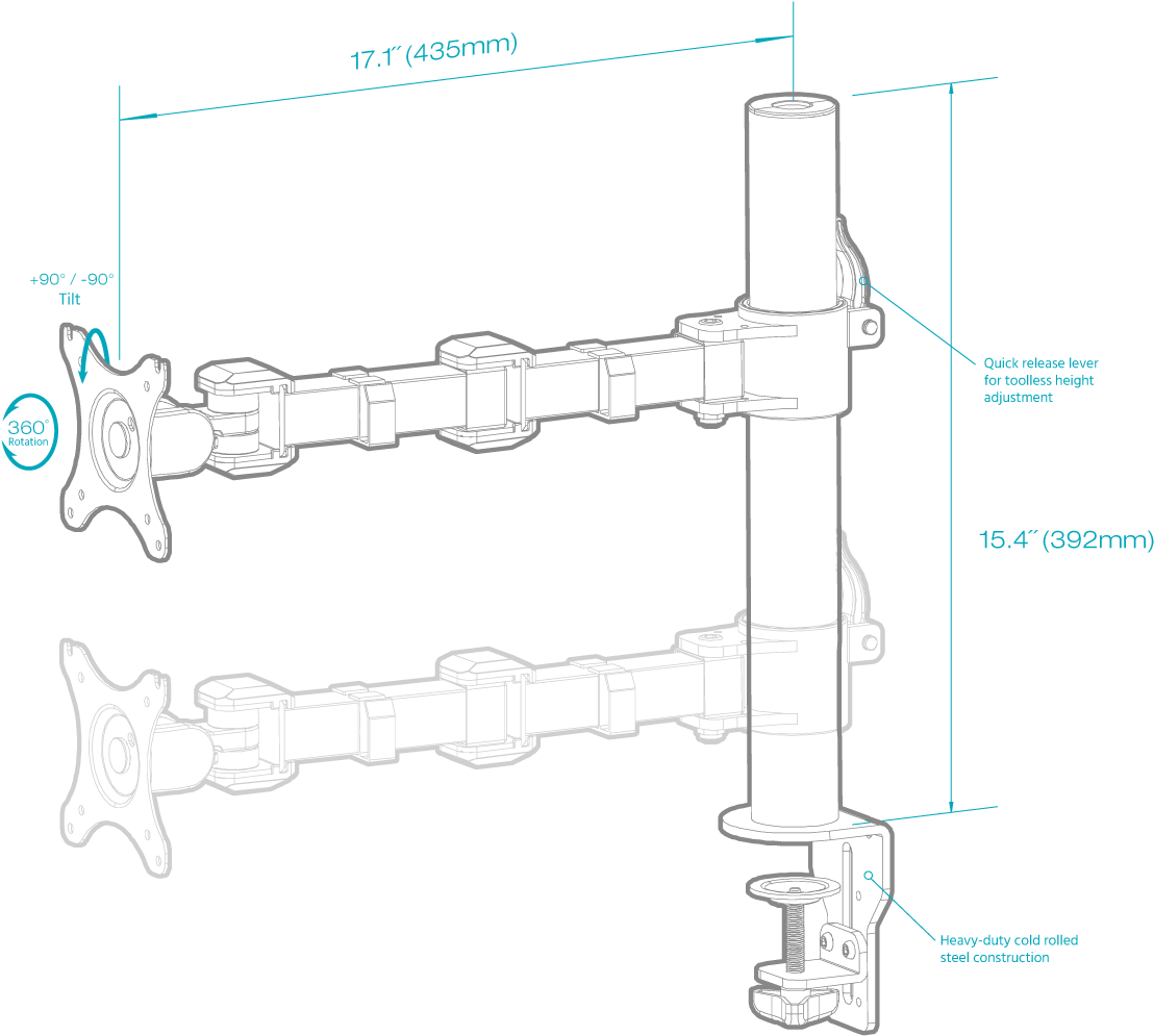 16245 03 - Coffee Table (1354x1167), Png Download