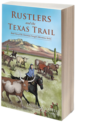 Fifteen Year Old Amy S - Rustlers And The Texas Trail: Book One (380x450), Png Download