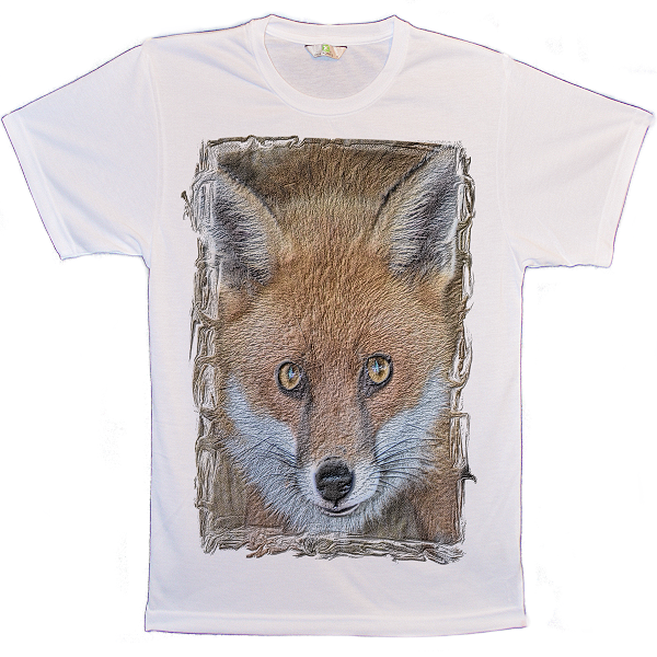 Big Animal Face Fox Gaze T-shirts Image - Swift Fox (600x600), Png Download
