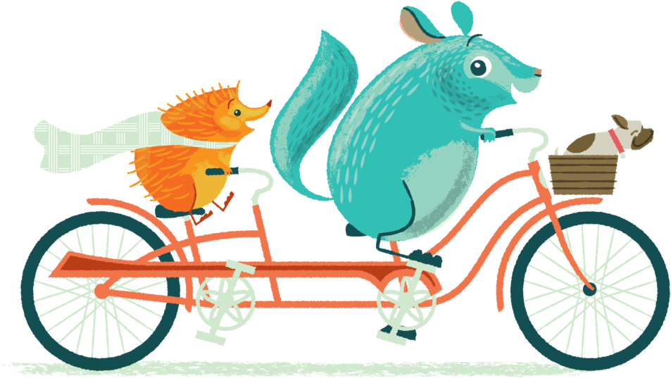 Tandem Tranparent Bg@2x (1000x635), Png Download