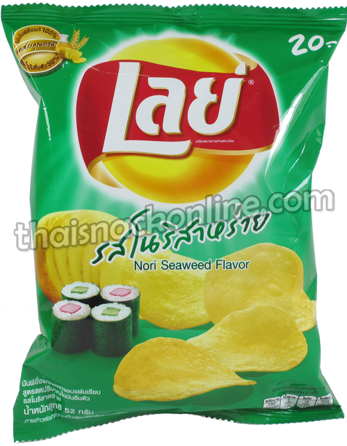 Lays Seaweed Thailand (498x664), Png Download