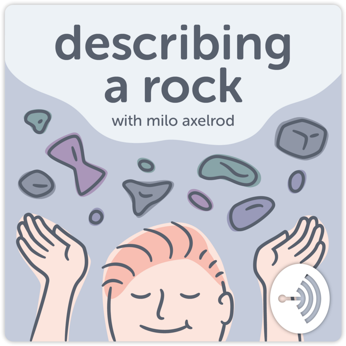 Describing A Rock Logo - Describing A Rock Podcast (1600x1600), Png Download