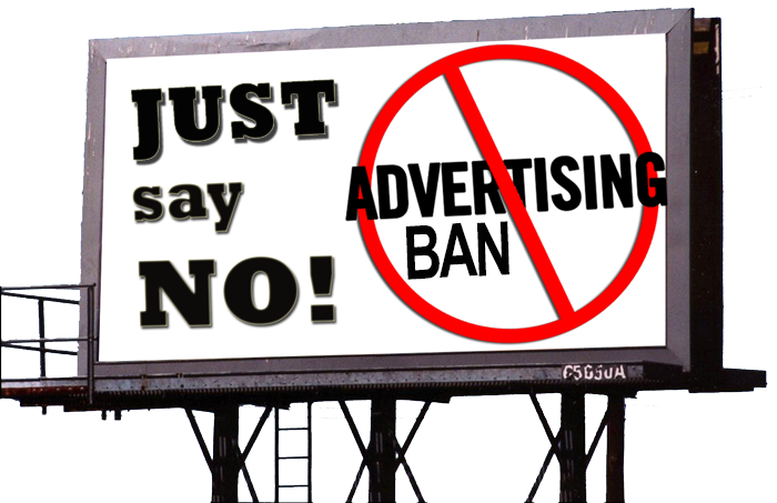 Denver City Council Hearing On Outdoor Mmj Ad Ban Tonight - Say No To Advertising (700x453), Png Download