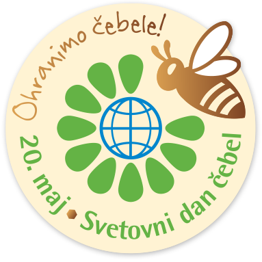 World Bee Day Logo - World Bee Day 20 May (383x383), Png Download