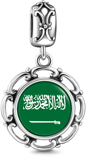 3drose 8 X 8 X 0 25 Inches Flag Of Saudi Arabia Arabian (750x750), Png Download