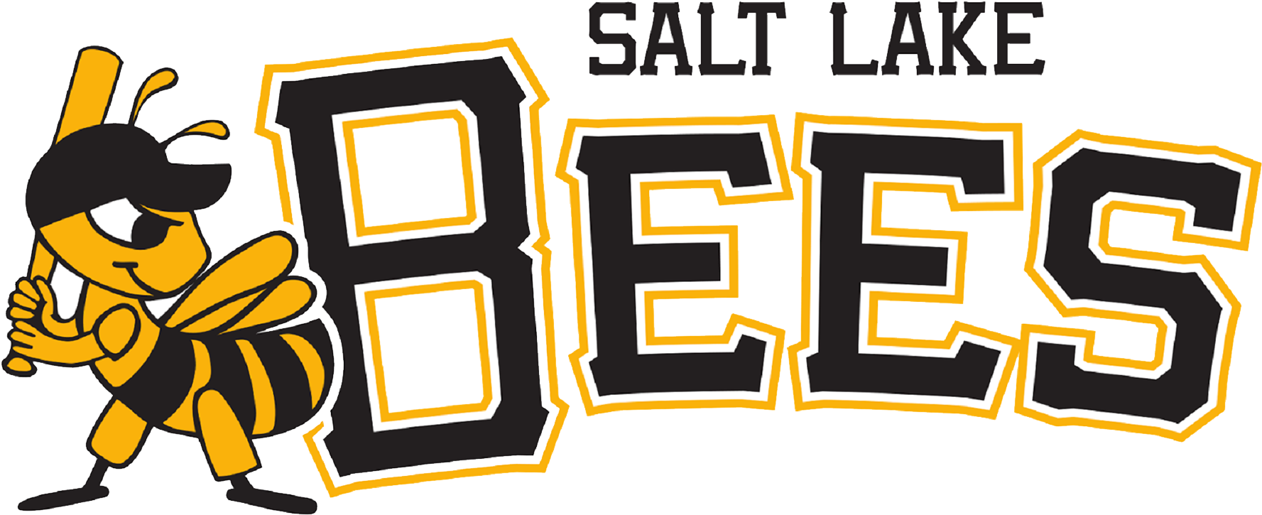 Salt Lake Bees Logo - Sl Bees Logo (1920x1080), Png Download