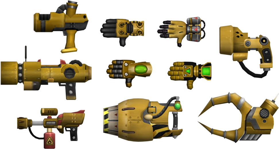Ratchet And Clank - Ratchet And Clank Golden Guns (1024x768), Png Download