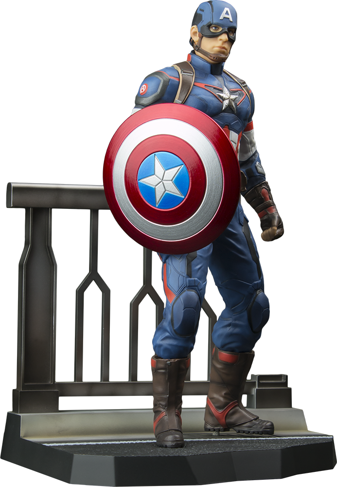 Avengers - Captain America Figure Model Kit (693x1000), Png Download