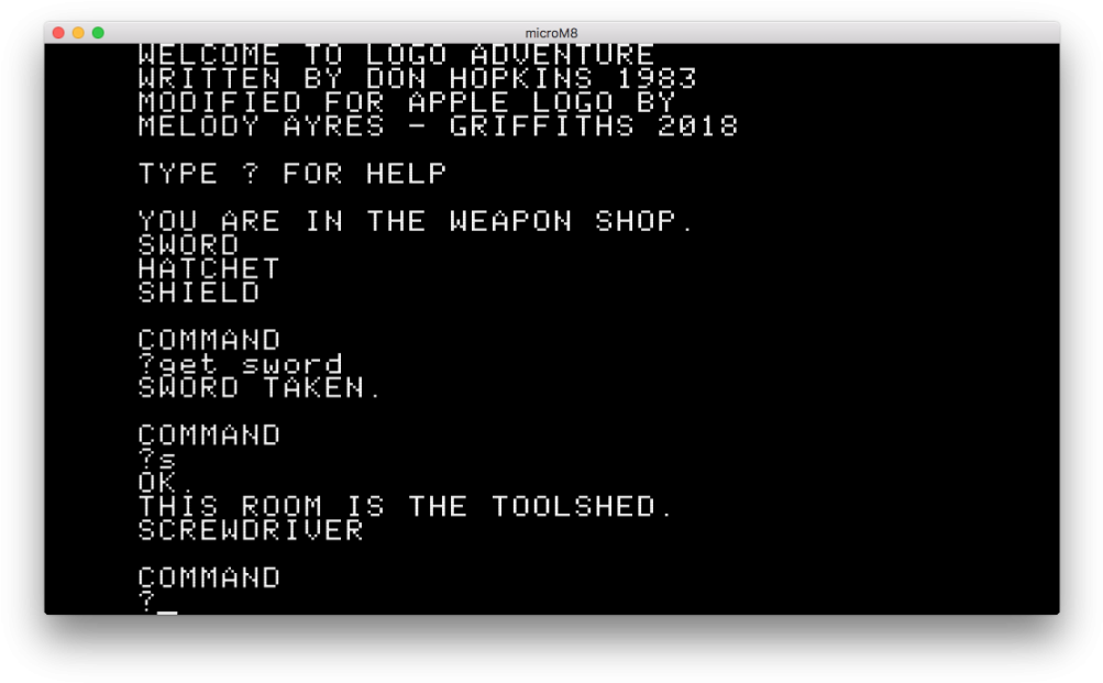 Don Hopkins Recently Posted His Clever Logo Adventure - Docker Start (1024x640), Png Download